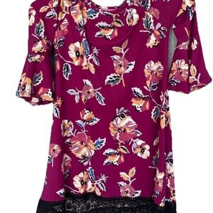 2 Tweens Floral Girls Dress Size S-7 Sleeveless (YG-12)